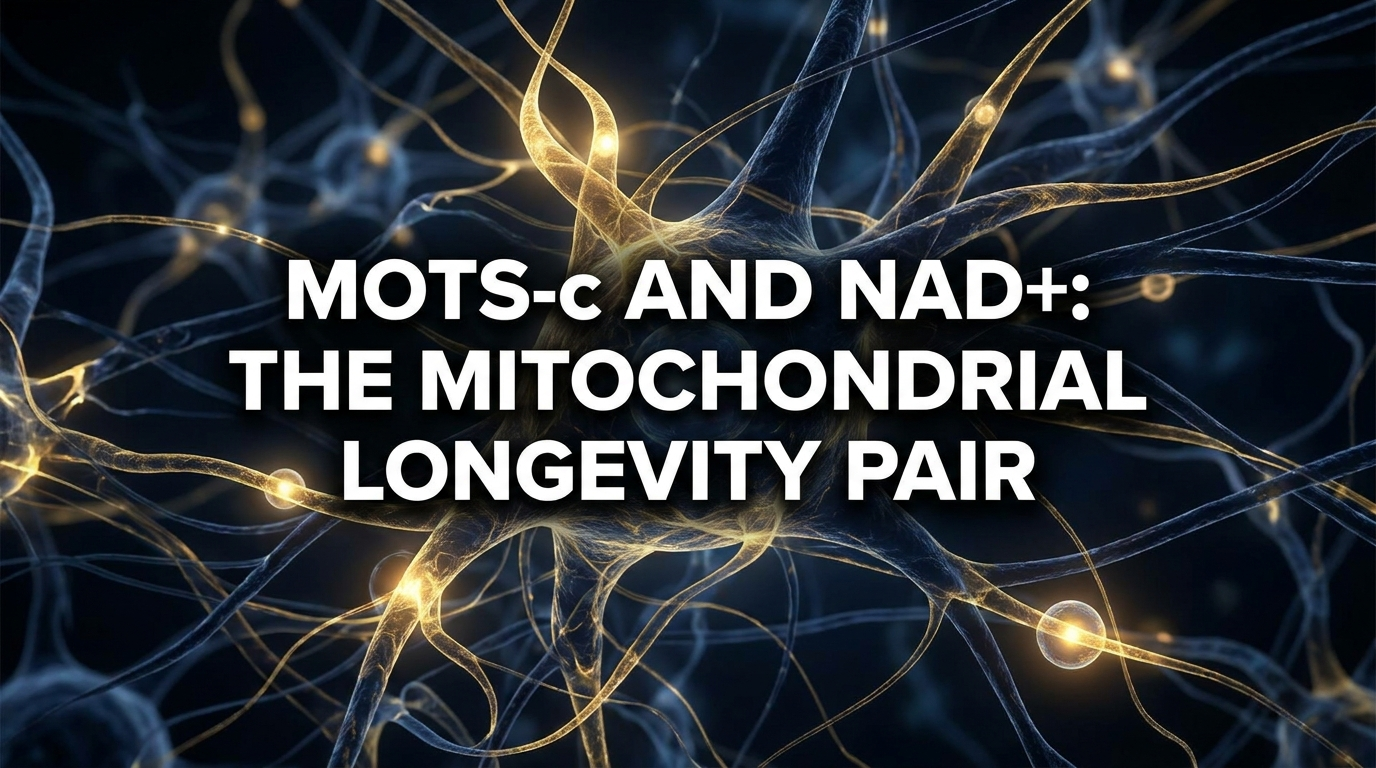 MOTS-c and NAD+: The Mitochondrial Longevity Pair Gaining Serious Scientific Attention