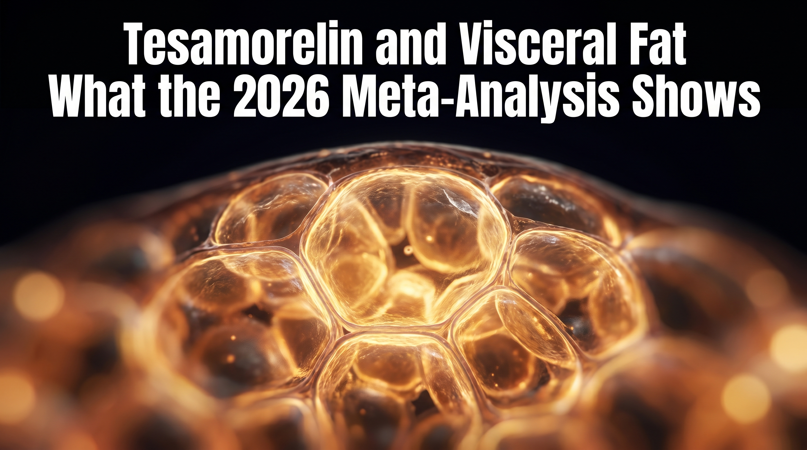 Tesamorelin and Visceral Fat: What the 2026 Meta-Analysis Shows